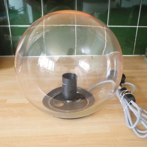 Ikea fado glass table lamp - table,
