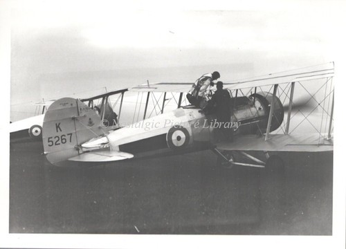 Period aviation photograph of - ,