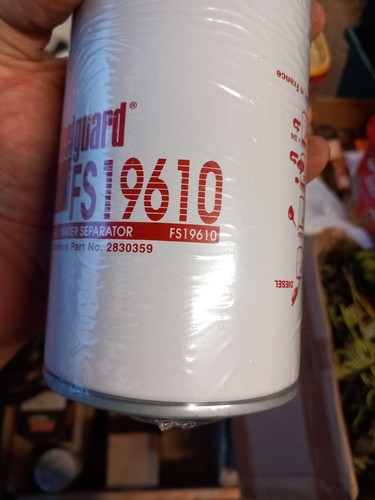 Fleetguard fs19610 fuel filter - fleetguard,