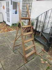 Vintage  Wooden Step Ladder