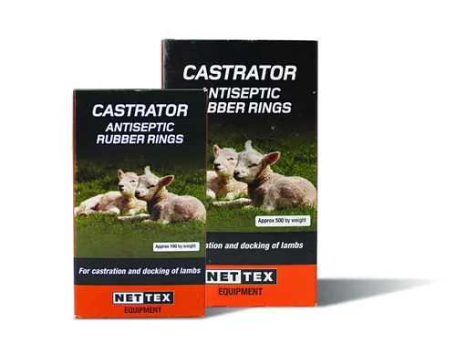 Nettex castration rings for - castration,
