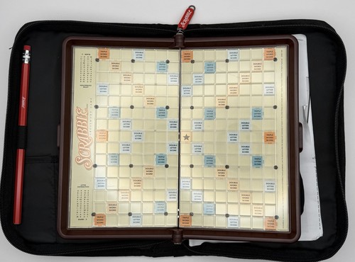 Scrabble deluxe travel edition - travel,