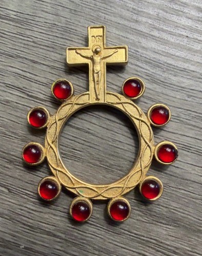 Vintage italian rosary - rosary, ring