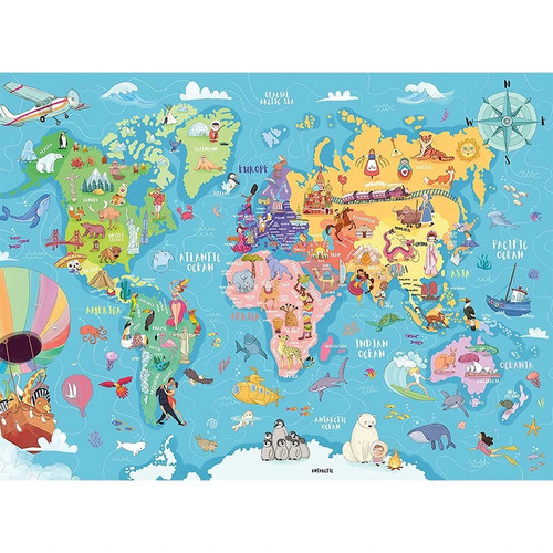 Ravensburger map the world - ravensburger, of