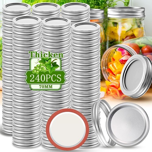 Canning lids and rings - lids, regular