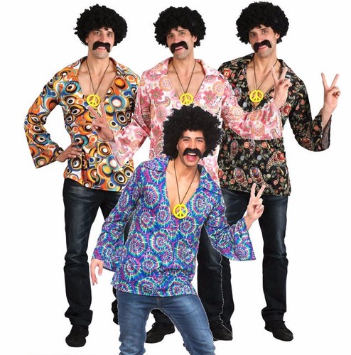 Mens hippie shirt - shirt, hippy