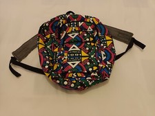 Brand new Handmade African Wax Print Ankara Fabric Unisex Bag Rucksack Backpack 