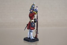 ROSE MINIATURES 7 YEARS WAR BRITISH GRENADIER SOLDIER LOADING RIFLE od