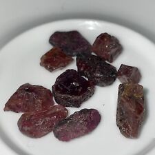 34 ct Unheated Rough Mozambique Ruby Loose Stone Lot 20 Red 