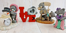 Mixed collection of "Me To You" Bear figurine sets x4
