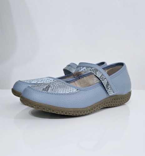 Womens damart blue reptile - blue,