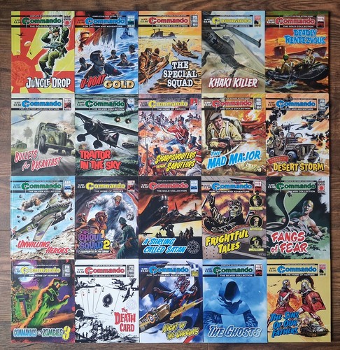 Commando comics job lot - job, bundle