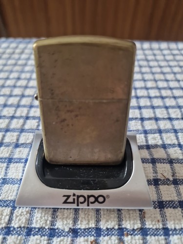 Zippo 1991 plain brass - 1991-,