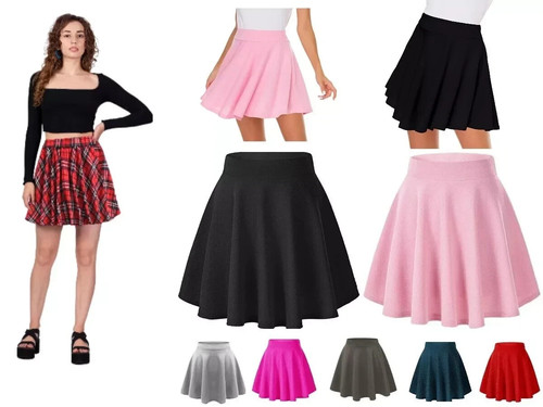 Women skater mini skirt - mini,