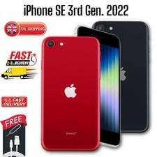 Apple iPhone SE 3rd Gen (2022) 64GB/128GB/256GB Unlocked Smartphone All Colors