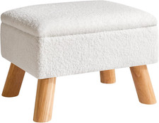 Footstool with Storage, Small