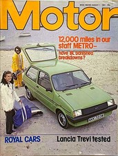 MOTOR MAGAZINE 01-AUG-81 -