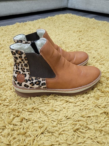 Tan reiker weave leopard - weave,