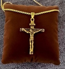 Crucifix Jesus Cross Necklace