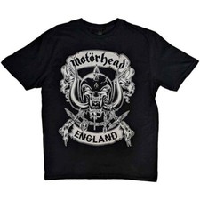 Motorhead - Crosses Sword England Crest - Official Licenced Merch Unisex T-Shirt