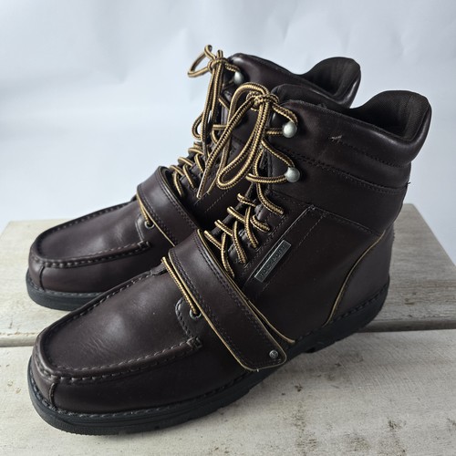 Rockport xcs brown leather - brown,
