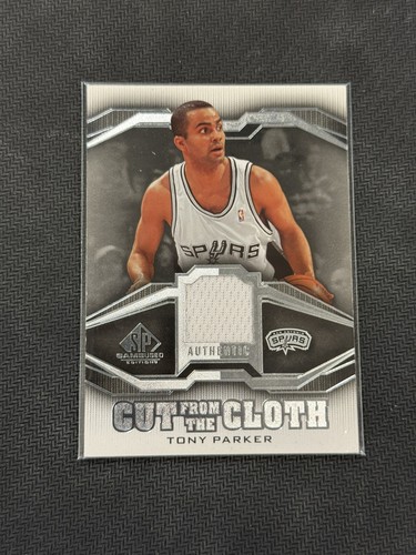 Tony parker game worn patch - parker,