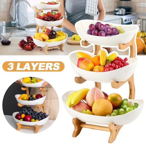Tier fruit storage basket - storage,