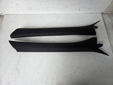 BMW E36 coupe FRONT A pillar covers pair black headlining parts r88