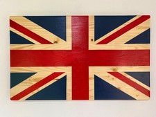 Wooden British flag- Hand