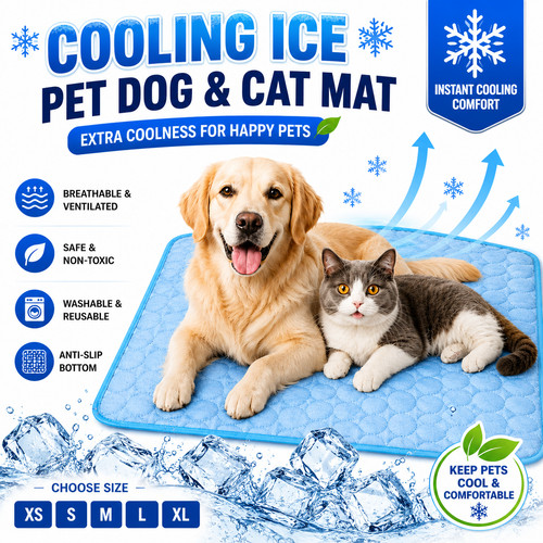 Pet cooling mat for dogs - pet,