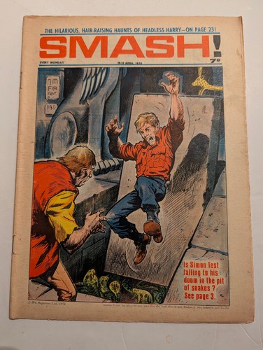 Smash comic 18th 25th april - comic,