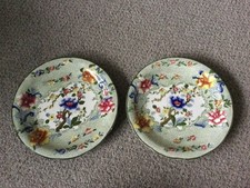 VINTAGE HANCOCK AND SON CORONAWARE CHENG PLATES