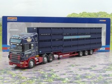 Corgi CC12928 Scania Livestock Transporter – R W Stewart - 1:50 scale vgc boxed