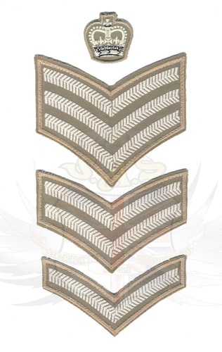 British army surplus fad rank - army,