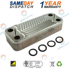 Ideal Mini C24 HE C24 & Europa 228 Boiler DHW Hot Water Heat Exchanger 075460