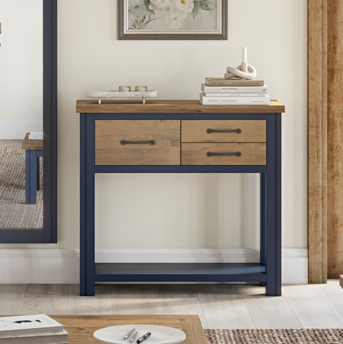 Pinewood blue reclaimed wood - blue, &