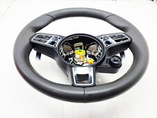 PORSCHE CAYENNE MK3 9Y3 9YA MULTIFUNCTION PADDLE SHIFT LEATHER STEERING WHEEL