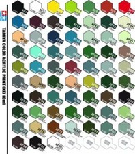 Tamiya acrylic paints - tamiya,