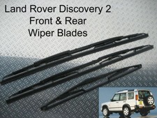 Front & Rear Wiper Blades Land