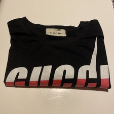 Gucci Mens Black T-Shirt UK