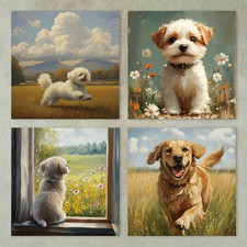 DOGS BREEDS POODLE TERRIER