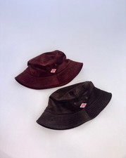 Danton France Men's Corduroy Bucket Hat Logo Size F Cotton New Oi Polloi Summer