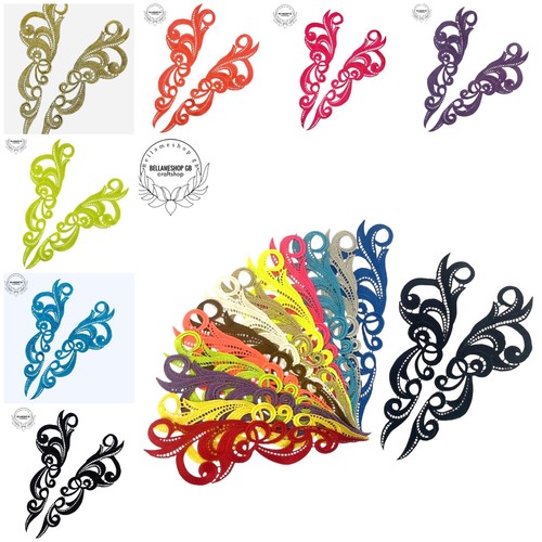 Gorgeous lace embroidery - 2x,