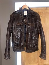 Mens Diesel Leather Jacket