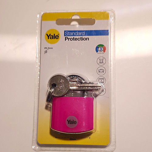 Yale ye3b 32mm pink - yale,