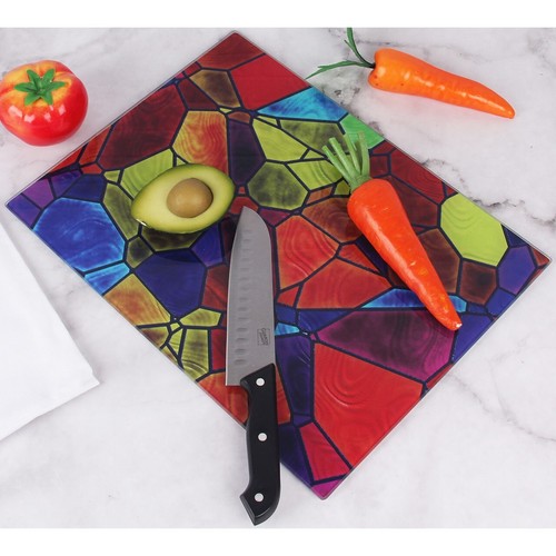 Multicoloured glass cutting - multicoloured,