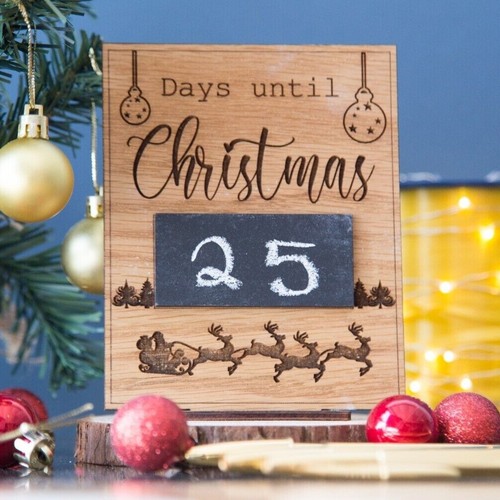 Countdown christmas wooden - countdown,
