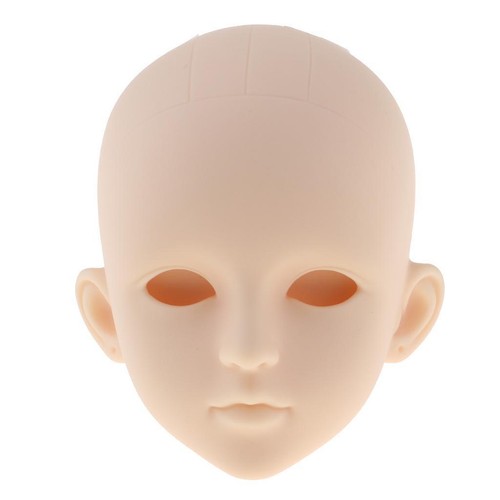 Lifelike girl doll - 1/4, head