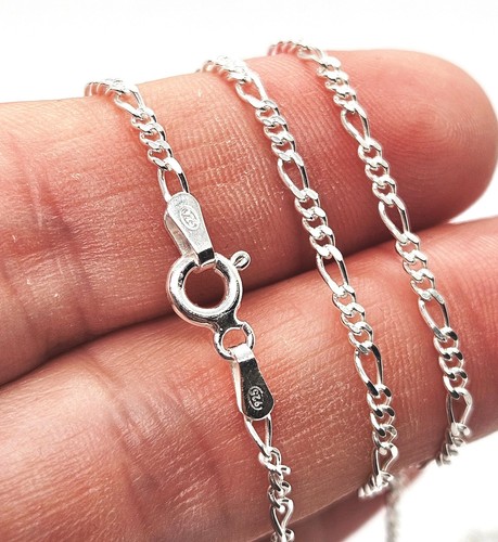 Silver chain necklace - silver,