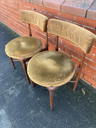 Pair plan fresco chairs - of,